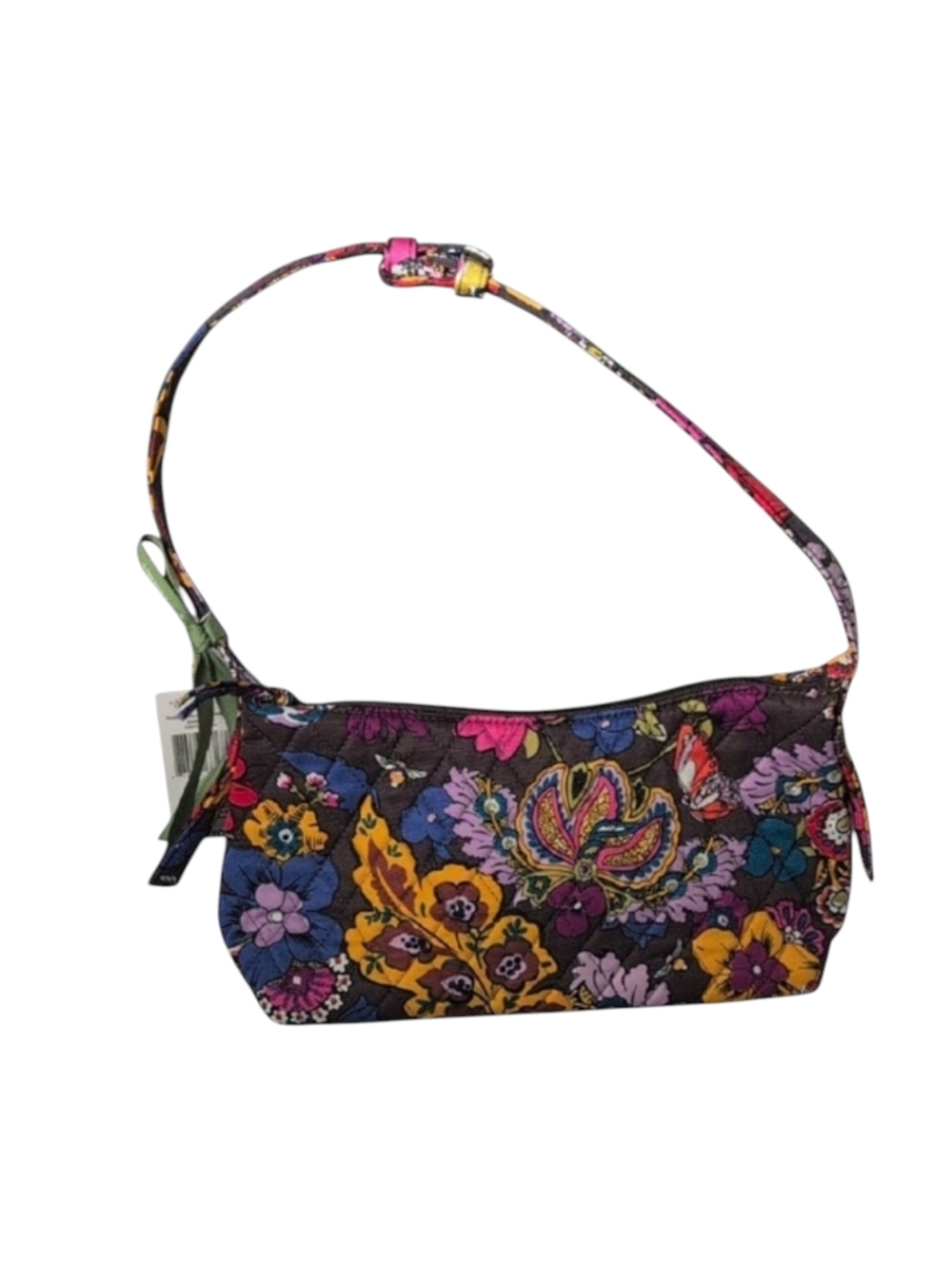 Vera Bradley Roxbury Crescent Shoulder Bag in Colorful Bouquet